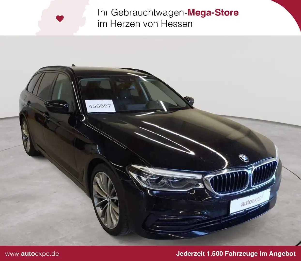 BMW 530 530d xDrive Touring Aut. Sport Line HuD Sthzg Noir - 1