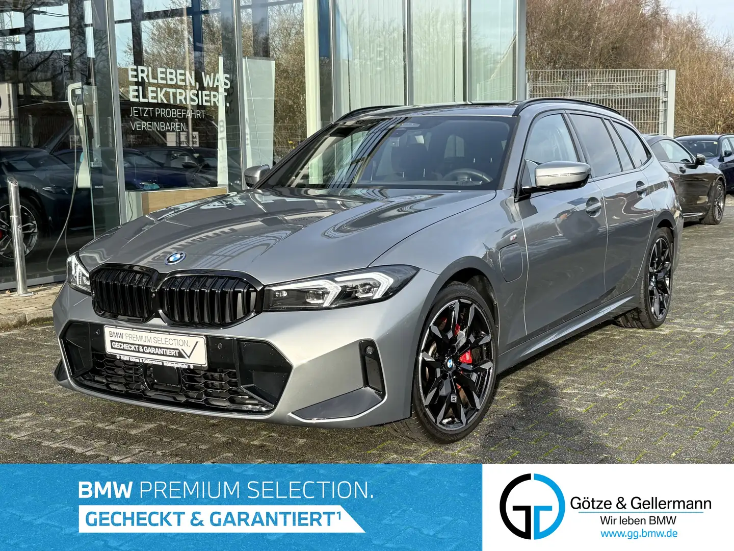 BMW 330 e Touring M Sport PRO // Leas.ab EUR548,-inkl. Grau - 1