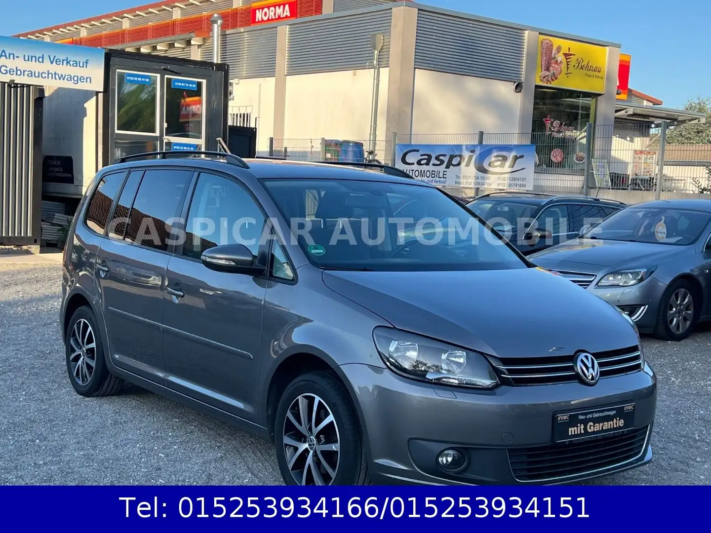Volkswagen Touran 1,4 TSI DSG,KLIMAAUTOMATIK,8 FACH BEREIFT,SHZ,PDC Grigio - 1
