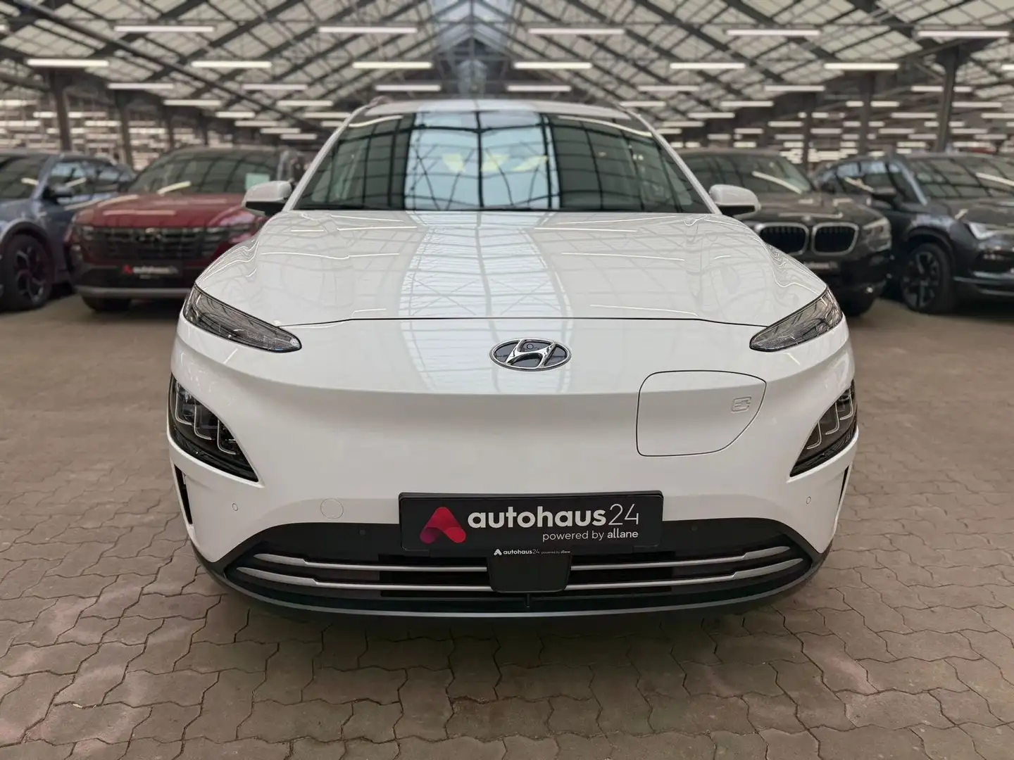 Hyundai Kona Elektro  39,2 kWh|LED|Kamera|Navi Blanc - 2