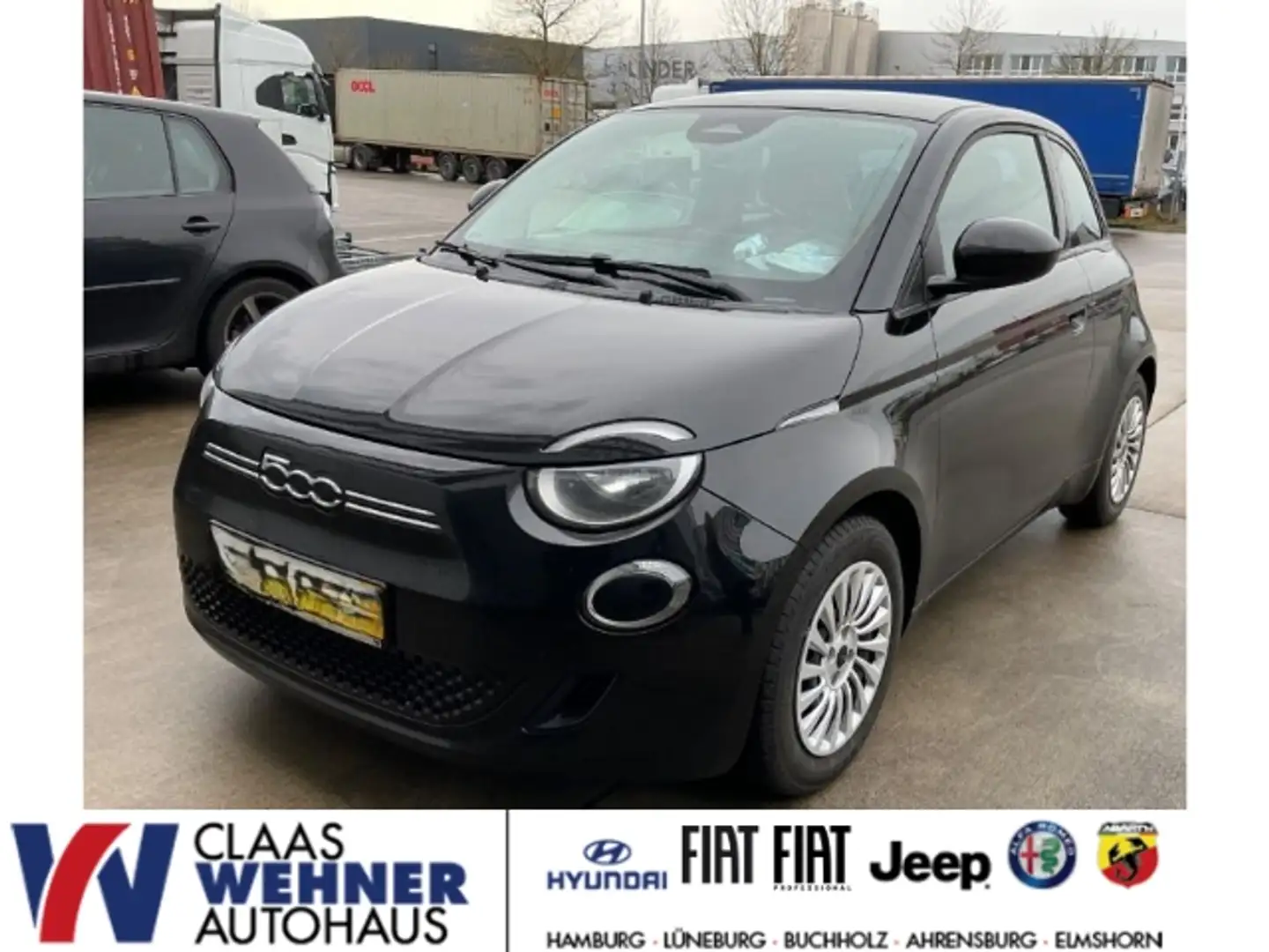 Fiat 500e Action Automatik Radio & Winter-Paket Schwarz - 1