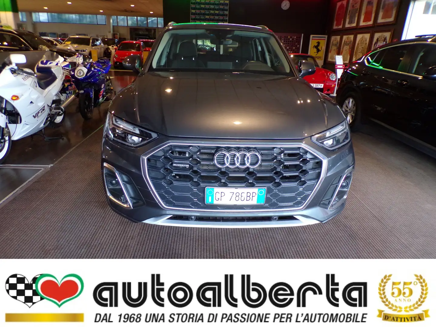Audi Q5 50 2.0 tfsi e S line quattro s-tronic 265cv Grigio - 2