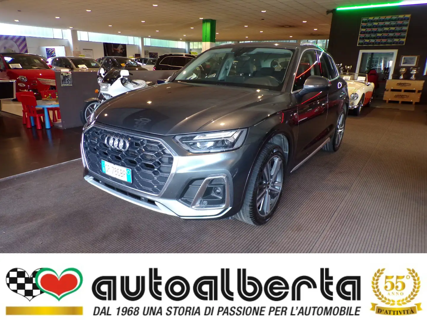 Audi Q5 50 2.0 tfsi e S line quattro s-tronic 265cv Grigio - 1