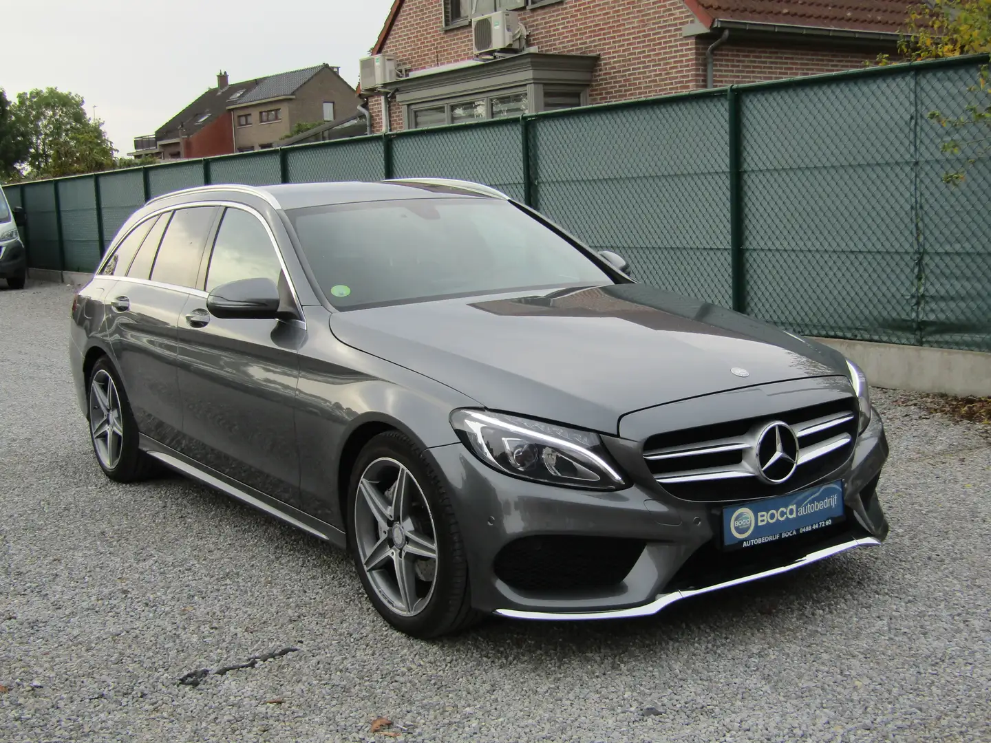Mercedes-Benz C 220 C 220 d 4Matic T 7G-TRONIC AMG Line Gris - 2