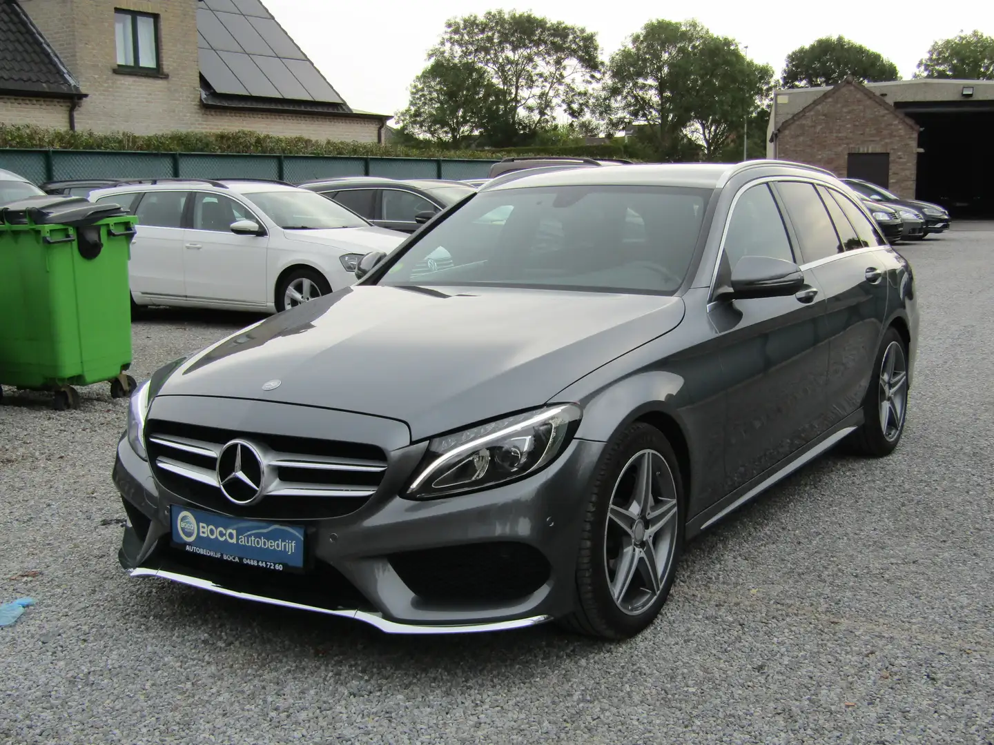 Mercedes-Benz C 220 C 220 d 4Matic T 7G-TRONIC AMG Line Gris - 1