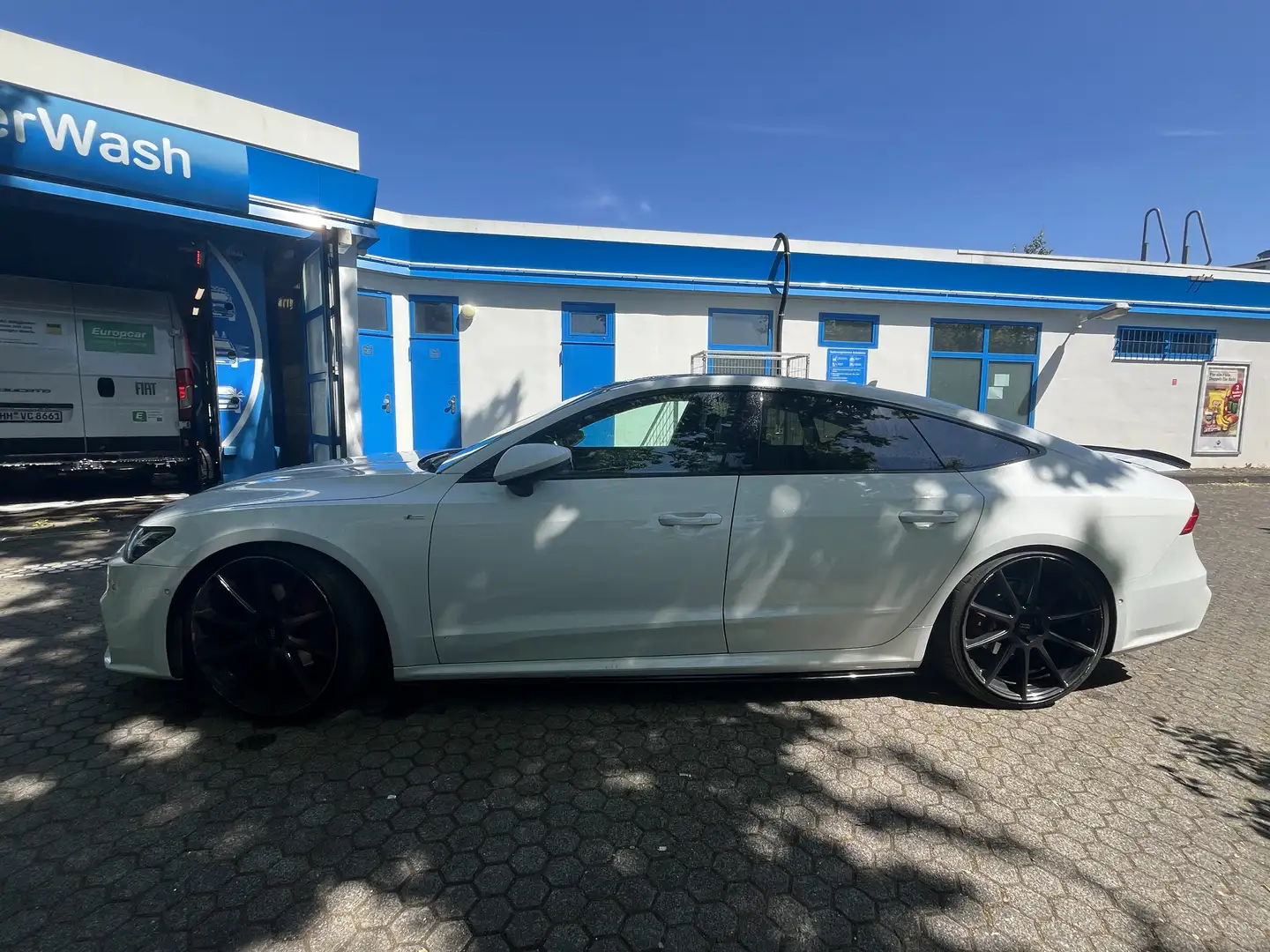 Audi A7 50 basis TDI quattro Weiß - 2