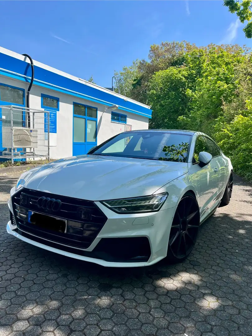 Audi A7 50 basis TDI quattro Weiß - 1