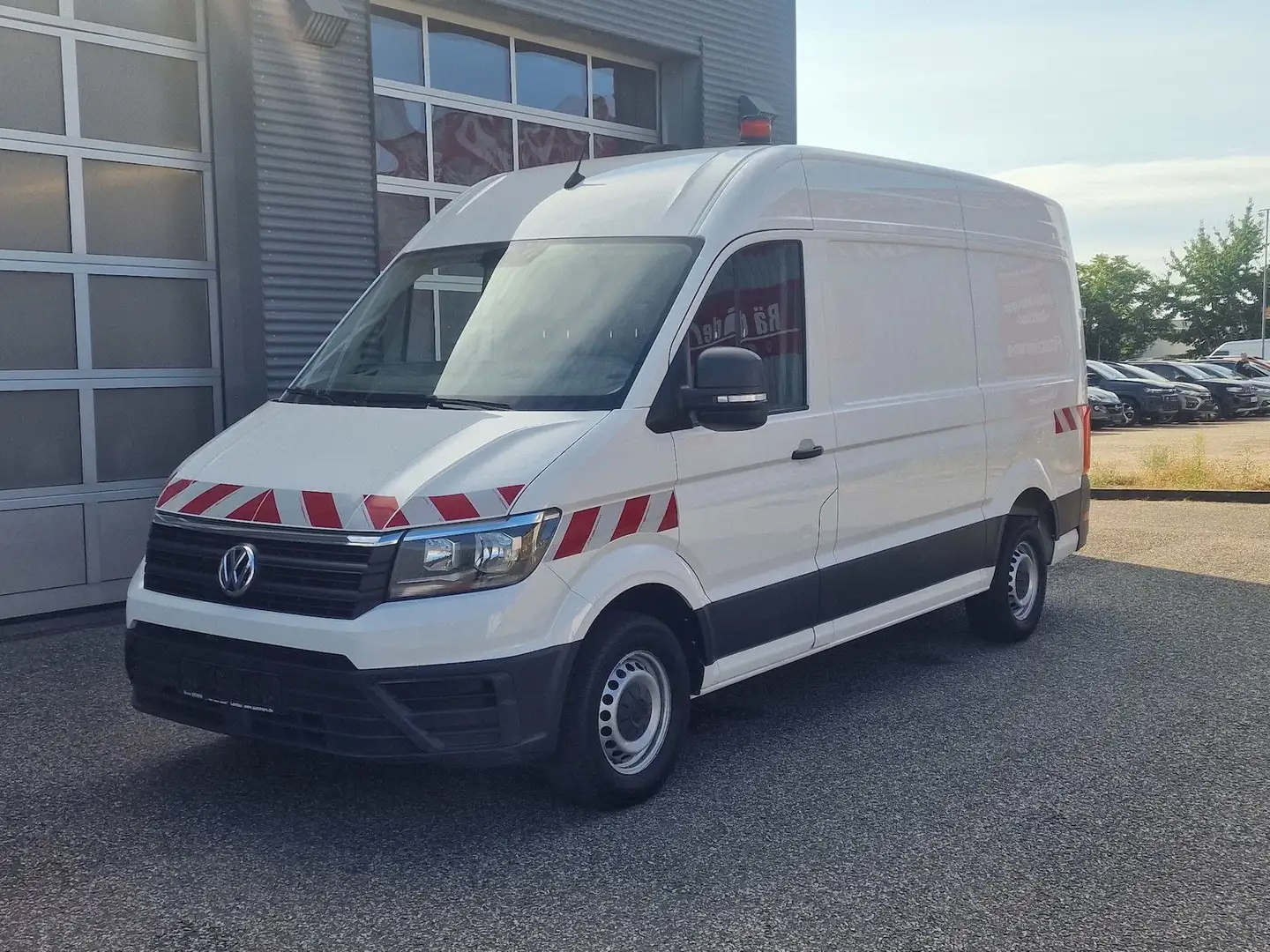 Volkswagen Crafter Kasten 35 mittellang Hochdach Klima AHK Weiß - 1