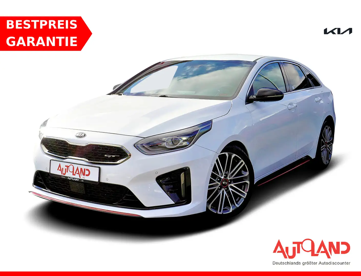 Kia ProCeed / pro_cee'd ProCeed 1.6 T-GDI GT LED Navi ACC PDC DAB Kamera Wit - 1