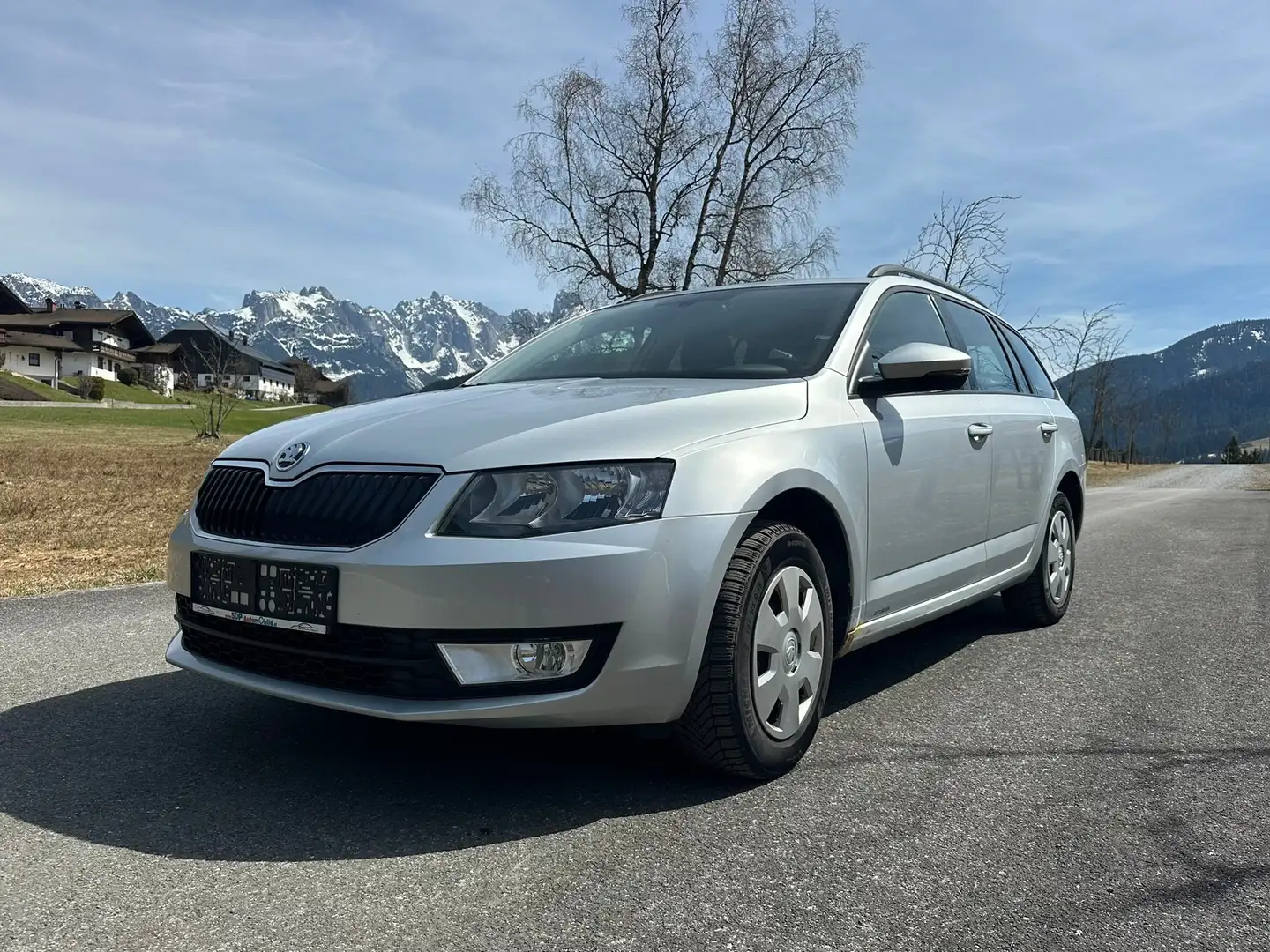 Skoda Octavia Combi 1,6 TDI Ambition 4x4 Silber - 1