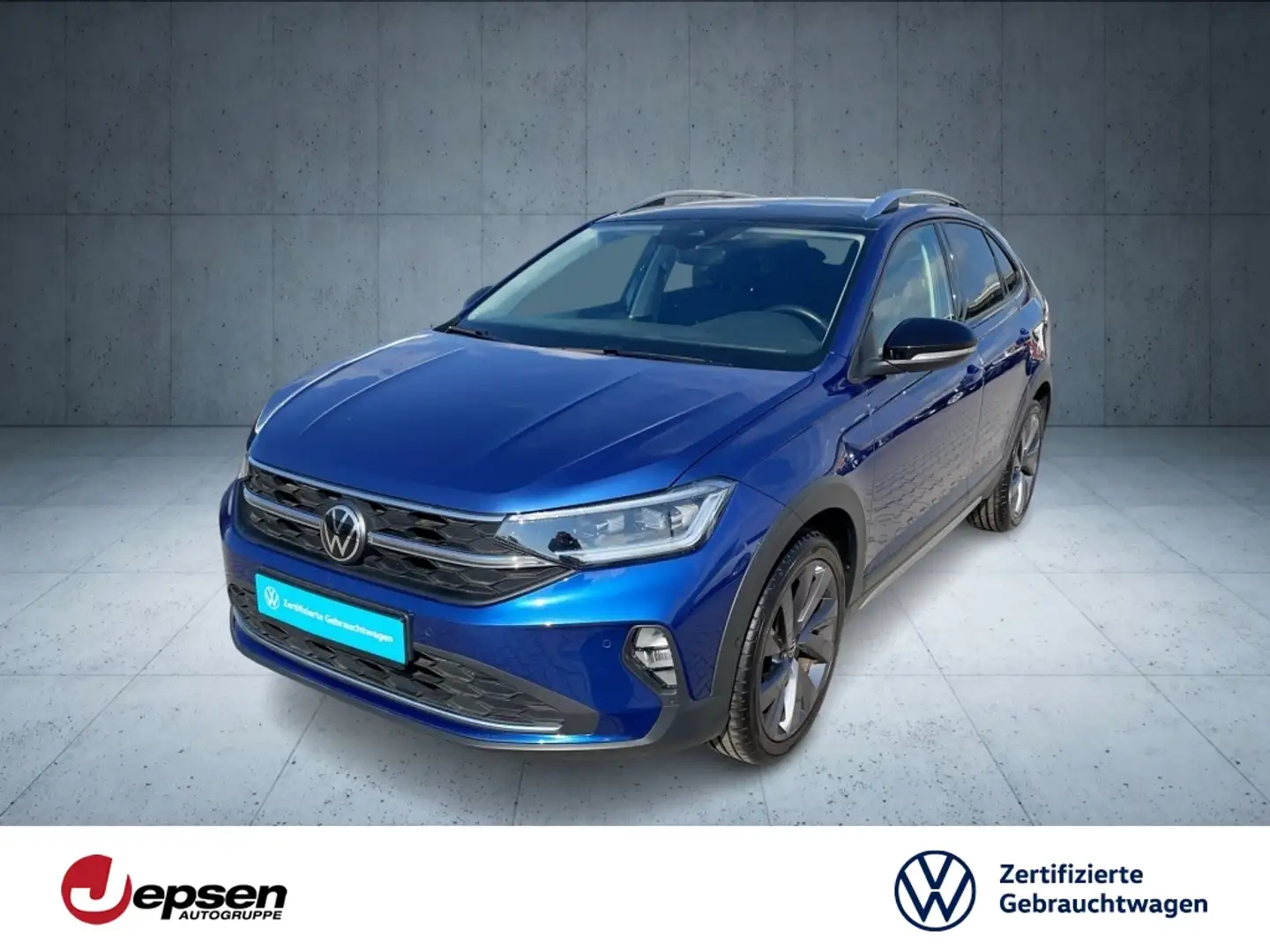 Volkswagen Taigo Style 1.0 TSI DSG ACC+dynLicht+Nav+RearView Blau - 1