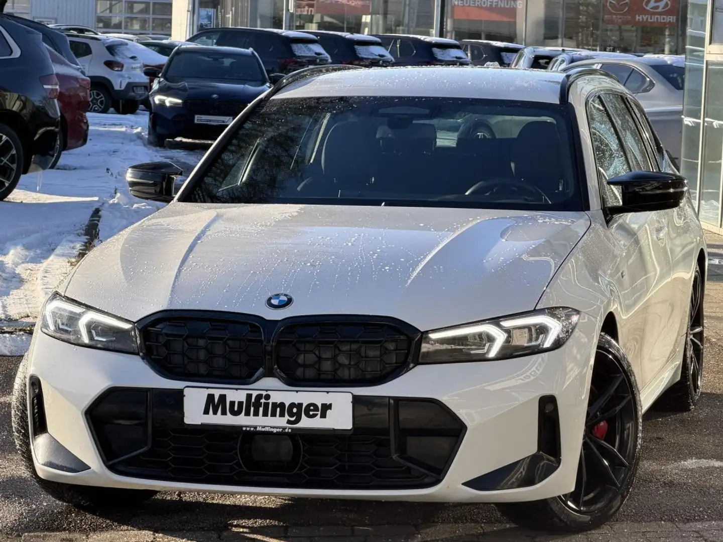 BMW 340 Md xDr.T.M Pro FACELIFT LIveProCurved AHK 19" Blanc - 2