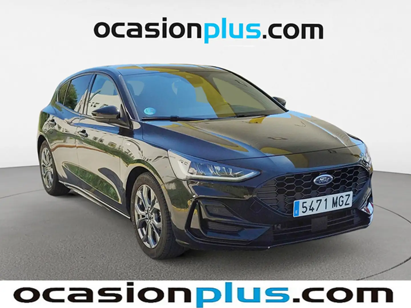 Ford Focus 1.0 Ecoboost MHEV ST-Line 155 Zwart - 2