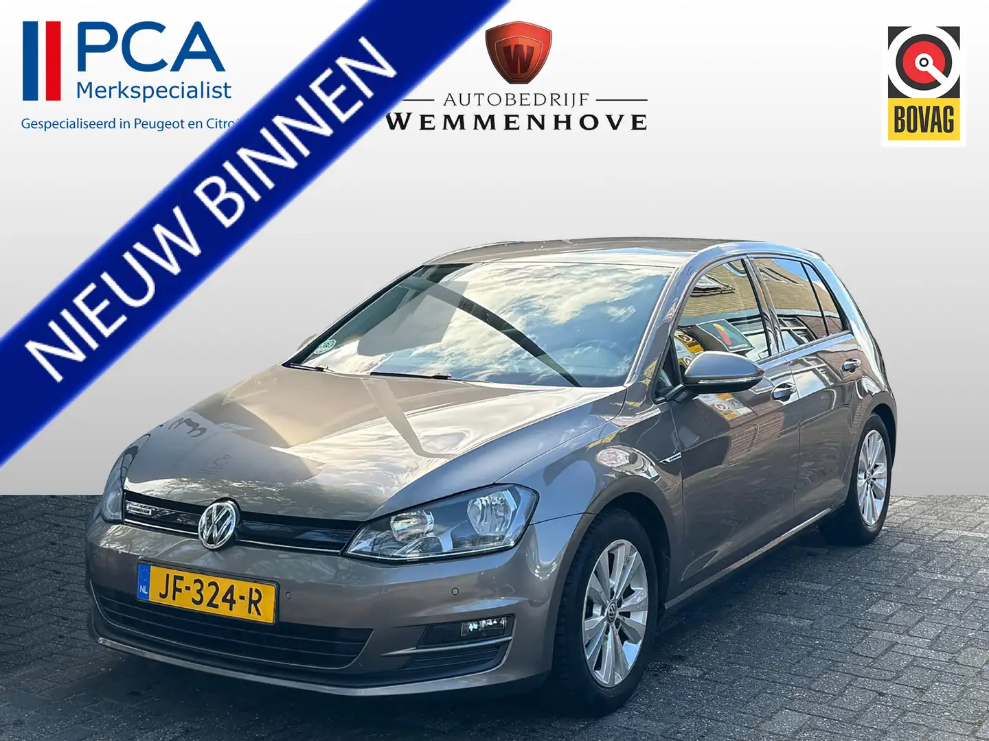 Volkswagen Golf 1.0 TSI Comfl.Connected Edition DSG Airco/Automaat Gris - 1