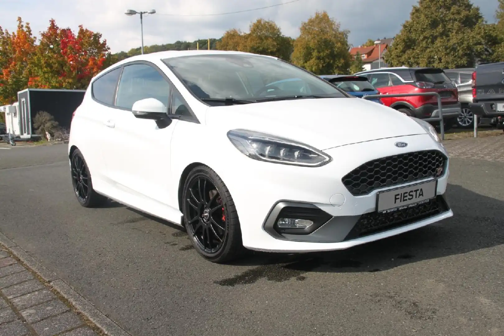Ford Fiesta ST+NAVI+LED+KLIMA+SYNC+DAB+SHZ+LMF Blanc - 2