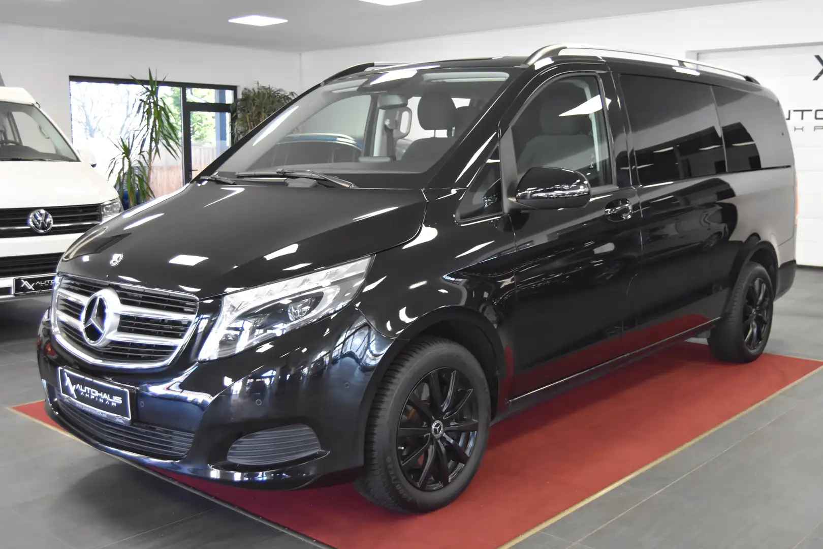 Mercedes-Benz V 250 CDI/BT/d lang ~SPUR~TOT~LED~NAVI~STANDH.~AHK~TISCH Schwarz - 2