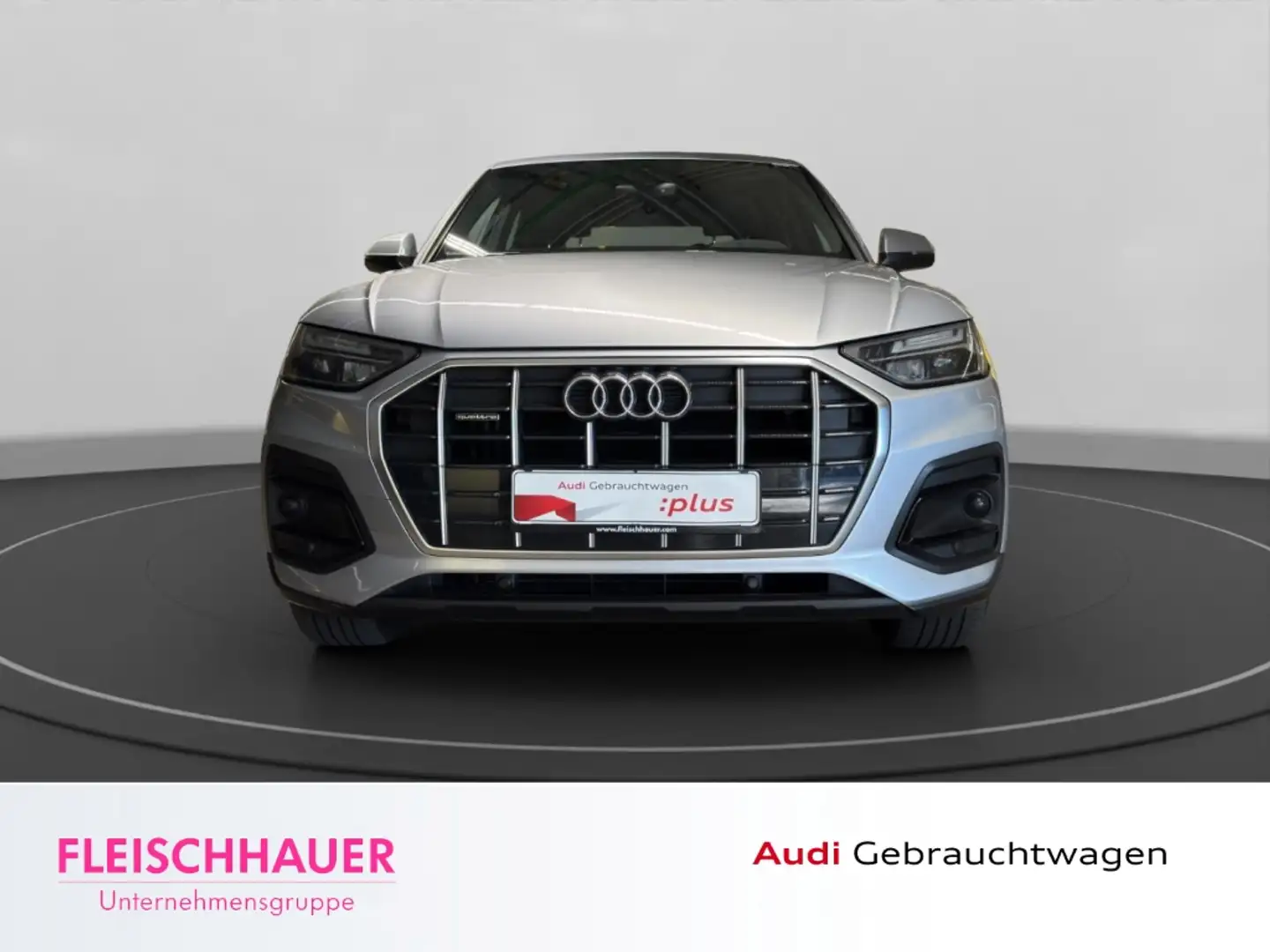 Audi Q5 Sportback 40 TDI advanced quattro LED+AHK+NAVI+SHZ Silber - 2