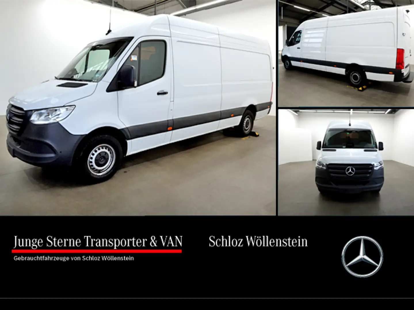 Mercedes-Benz Sprinter 317 Kasten L3H2 MBUX*Klima*Automatik Weiß - 1