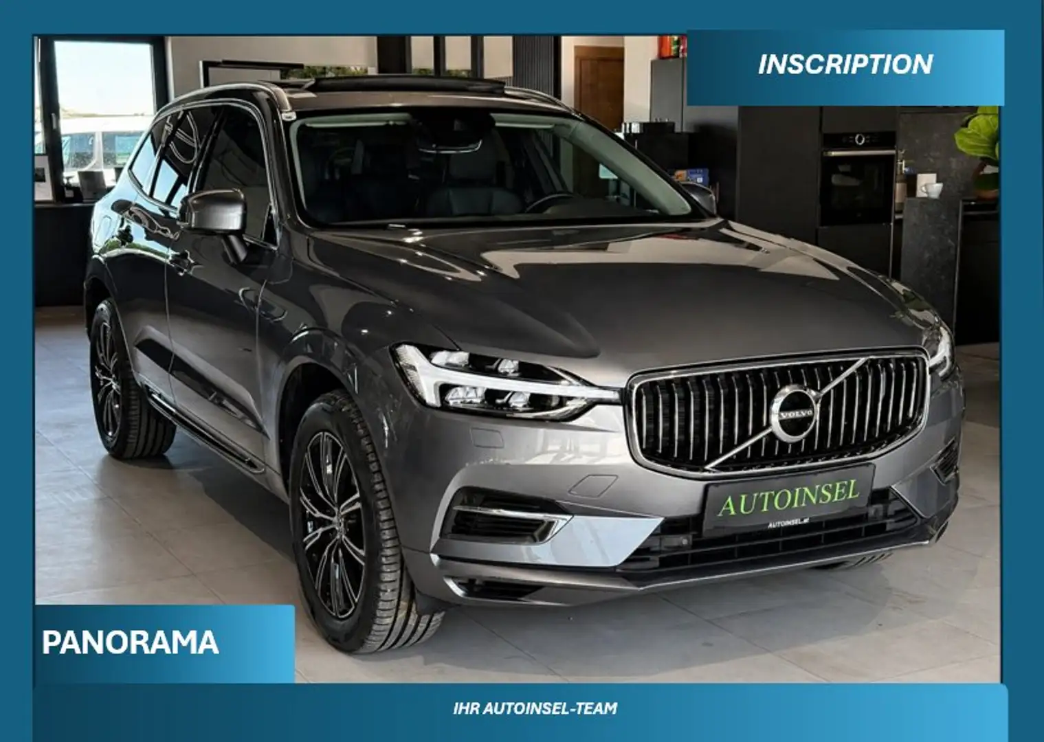 Volvo XC60 Inscription Plug-In AWD AHK-Panorama Grau - 2