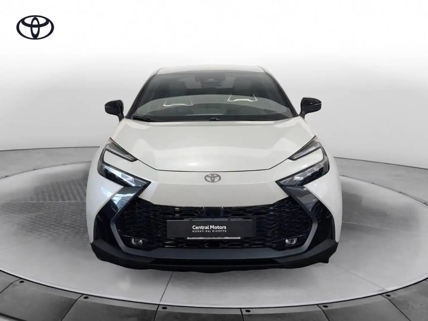 Toyota C-HR 1.8 hv Lounge fwd e-cvt Bianco - 2