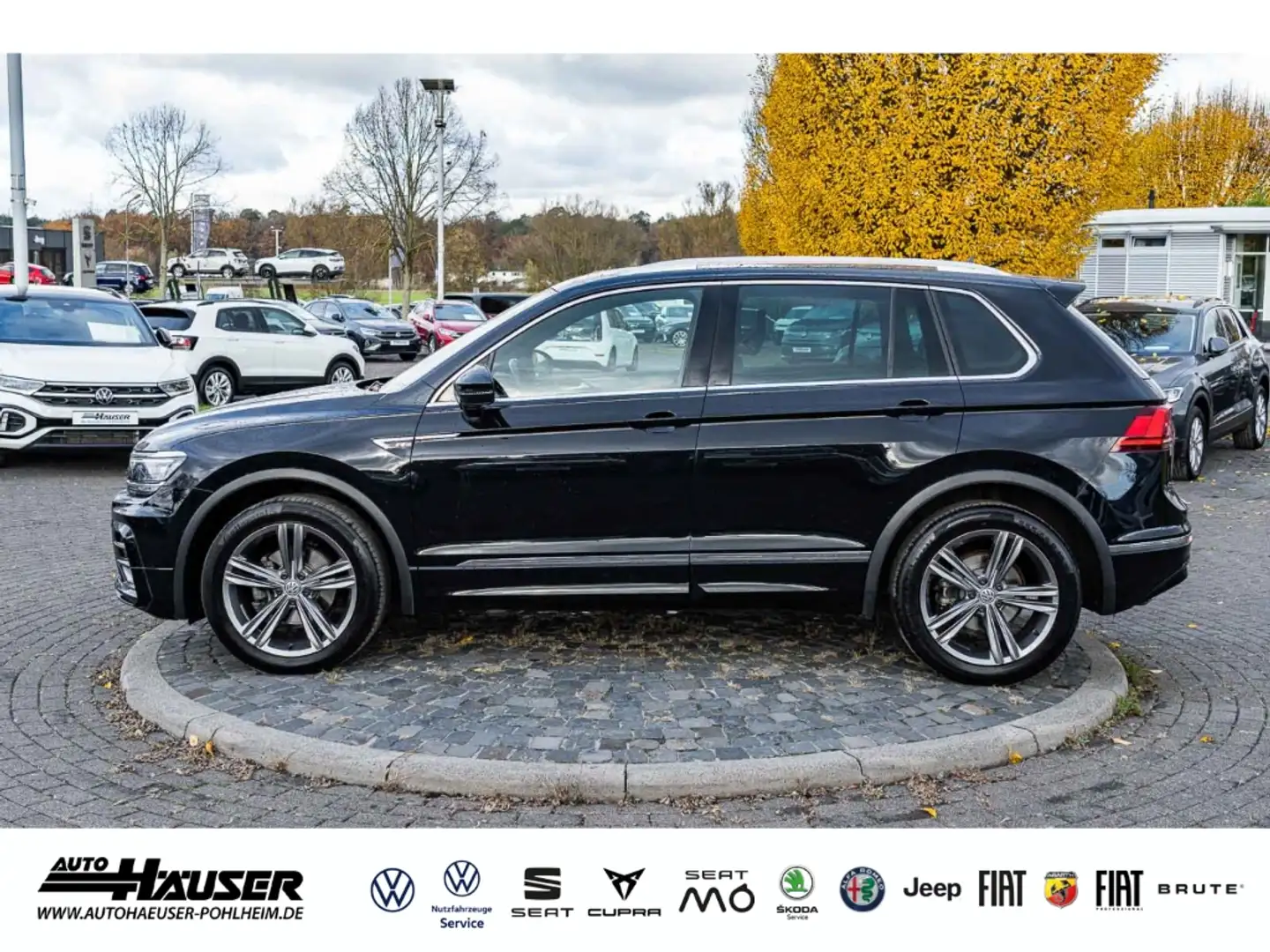 Volkswagen Tiguan R-Line 2.0 TDI EL. HECKKL. MEMORY LEDER NAVI LED P Noir - 2