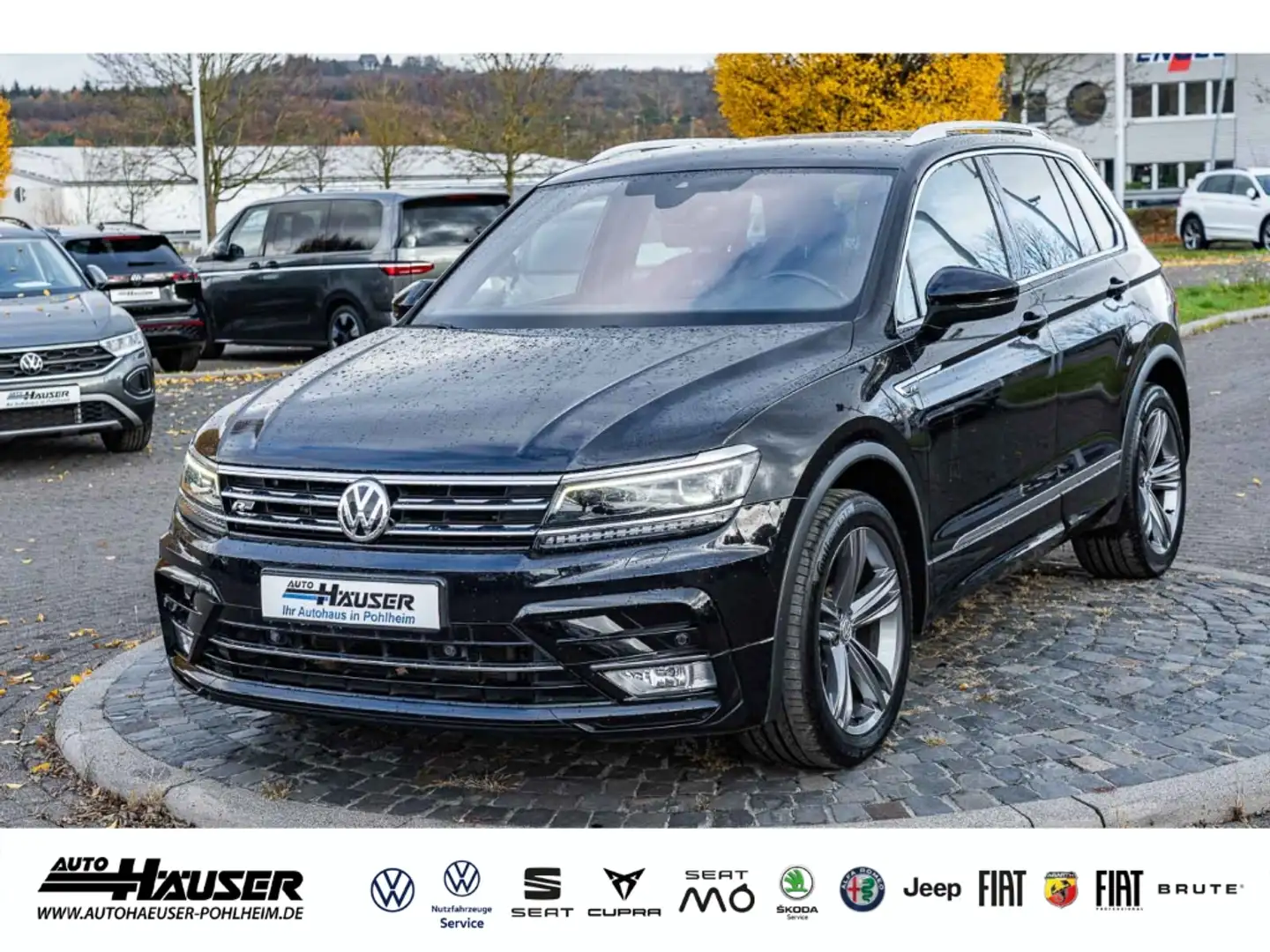 Volkswagen Tiguan R-Line 2.0 TDI EL. HECKKL. MEMORY LEDER NAVI LED P Noir - 1