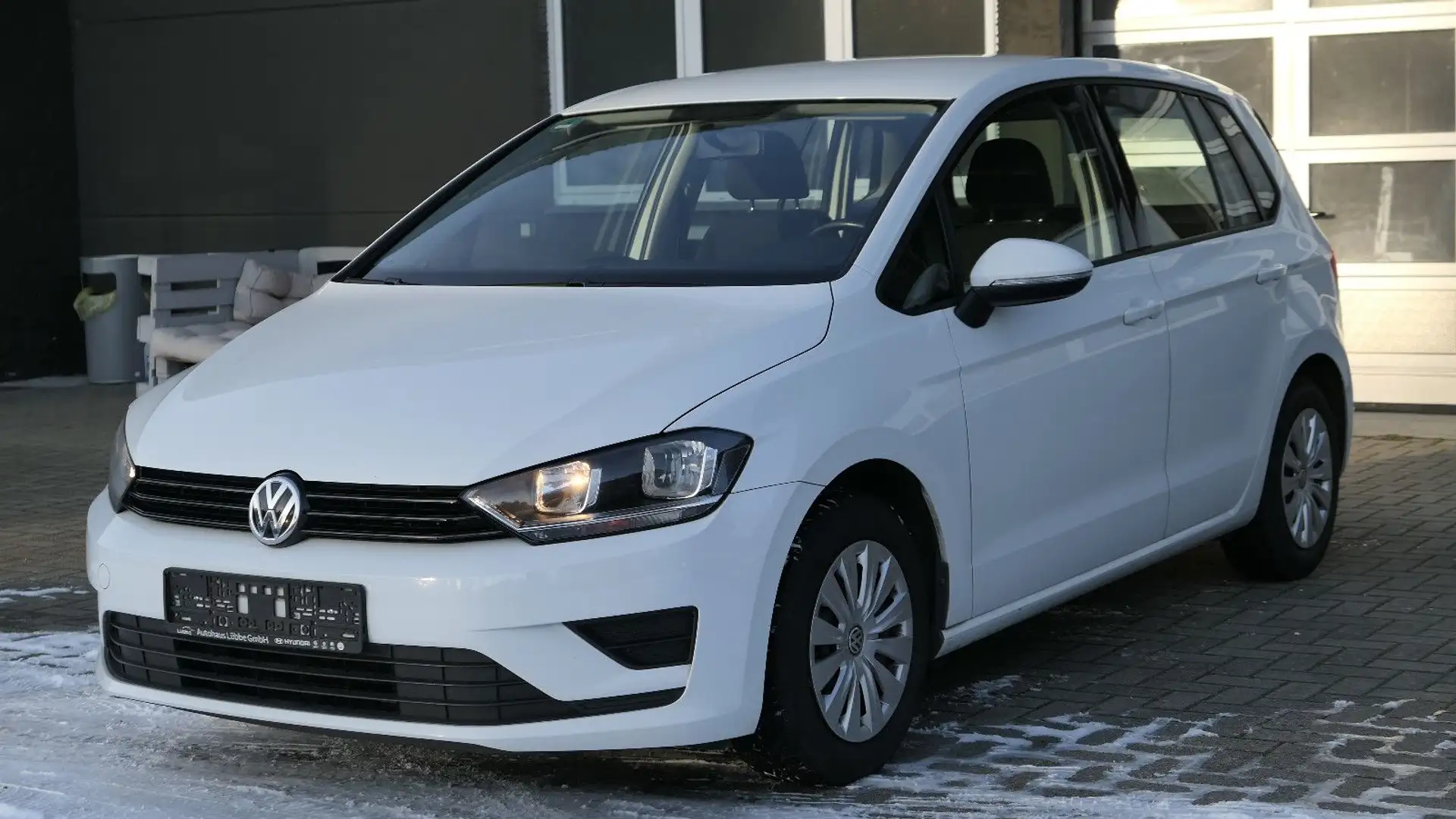 Volkswagen Golf Sportsvan VII Touch/2 Hand/8xReifen Blanc - 1