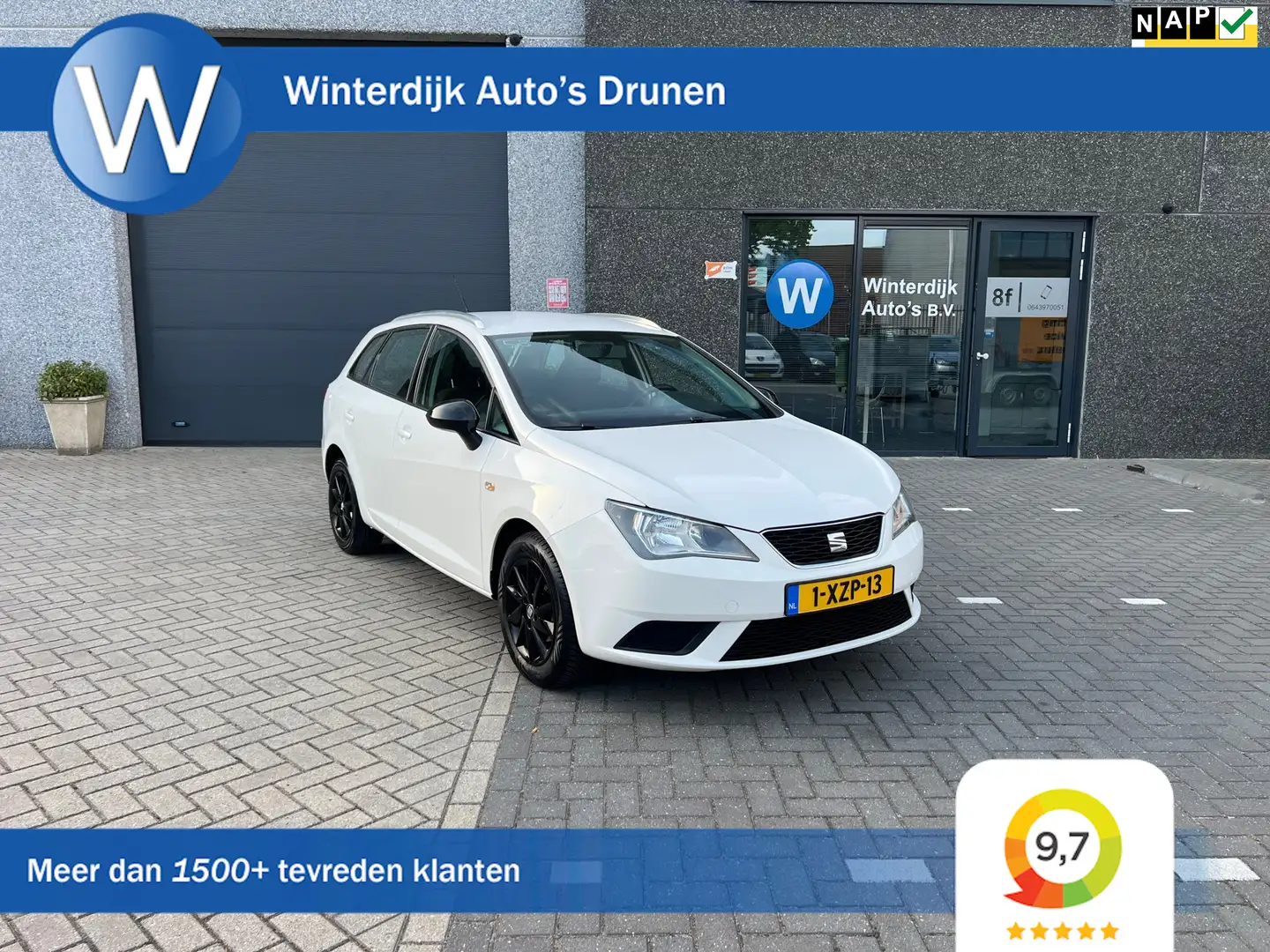 SEAT Ibiza ST 1.2 TSI Style Airco! 5Drs! Cruise! Nap! Weiß - 1