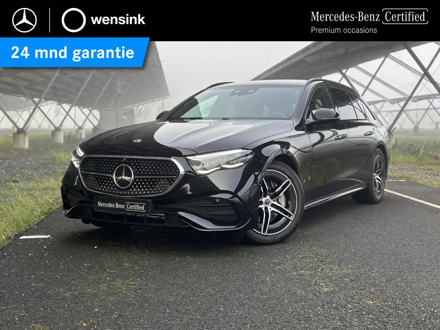 Mercedes-Benz E 300 Estate de AMG Line | Night | Trekhaak | Rij assist Zwart - 1