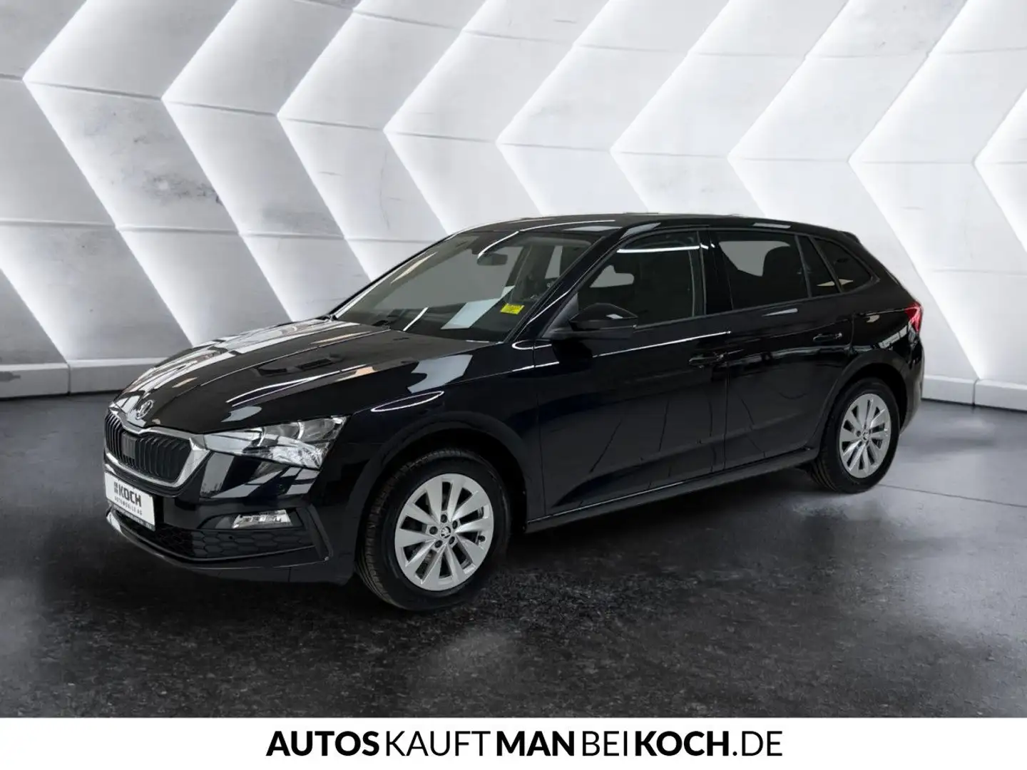 Skoda Scala 1.0 TSI DSG Ambition AHK LED ACC SHZ PDC DAB Schwarz - 2