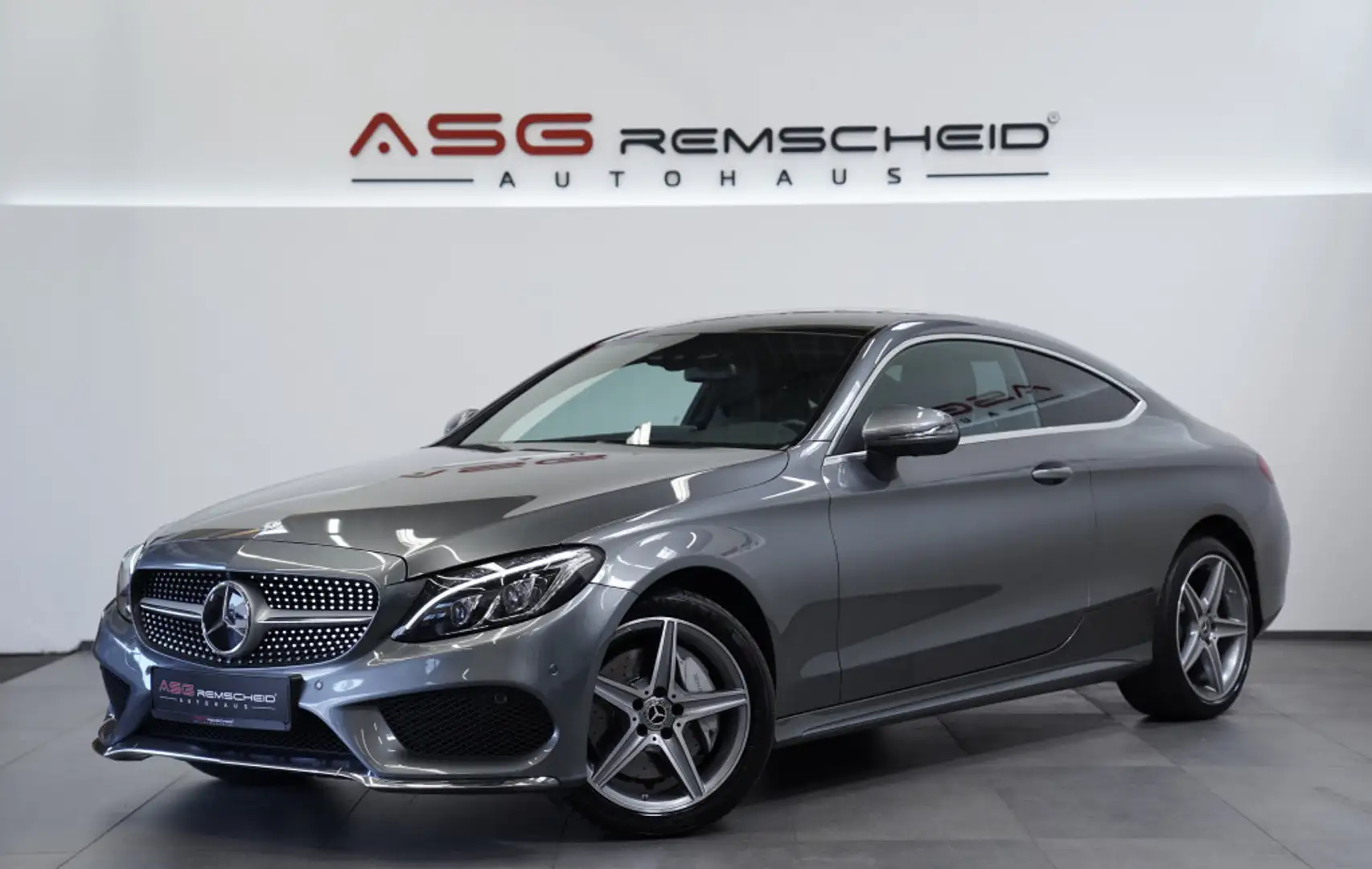 Mercedes-Benz C 250 d Coupé 4M AMG Line *2.H *Distr.*360°*SHZ Gri - 1