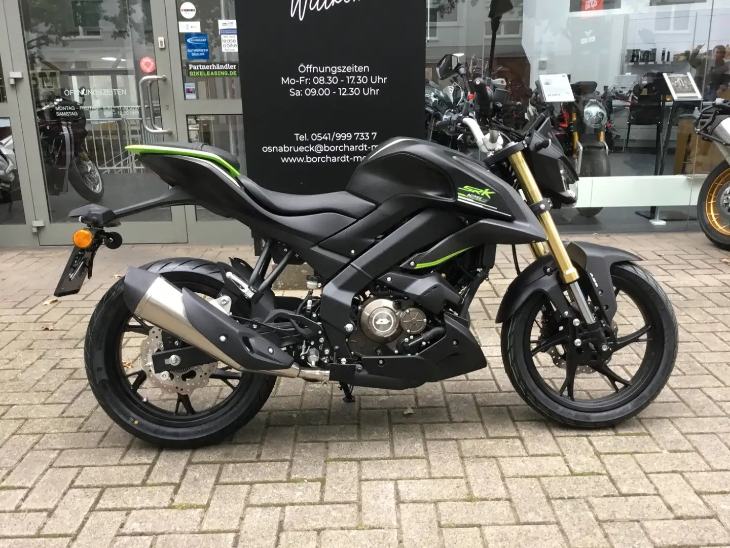 QJ Motor SRK 125 S ABS, LED, TFT, 3 Jahre Garantie 15 PS Noir - 2