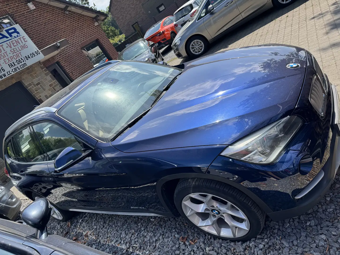 BMW X1 X1 2.0 dA-X Drive18 Bleu - 2