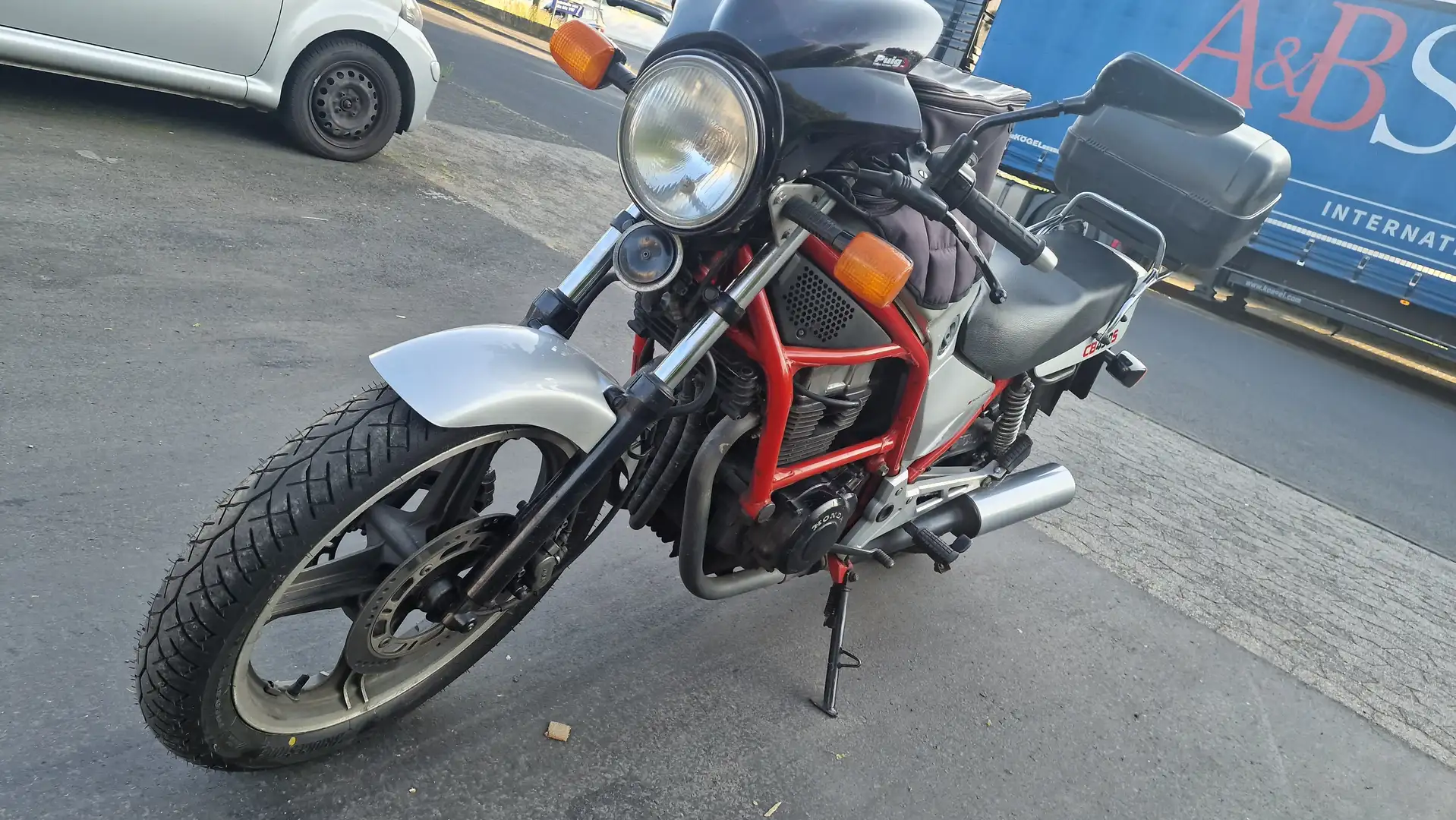 Honda CB 450 Červená - 1