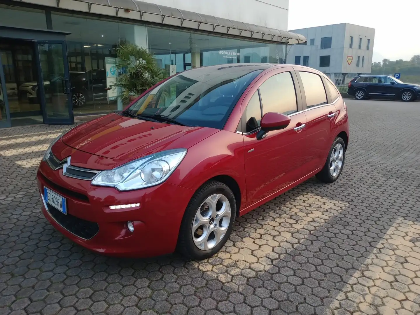 Citroen C3 C3 II 2009 1.4 vti Exclusive Gpl 95cv Rouge - 1