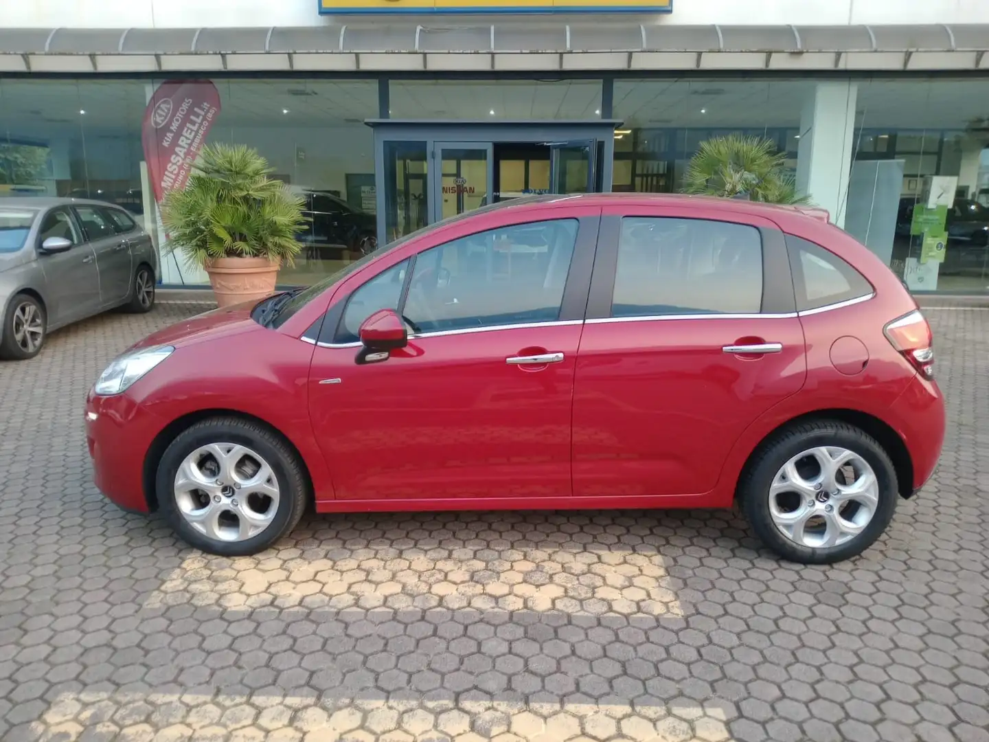 Citroen C3 C3 II 2009 1.4 vti Exclusive Gpl 95cv Rouge - 2