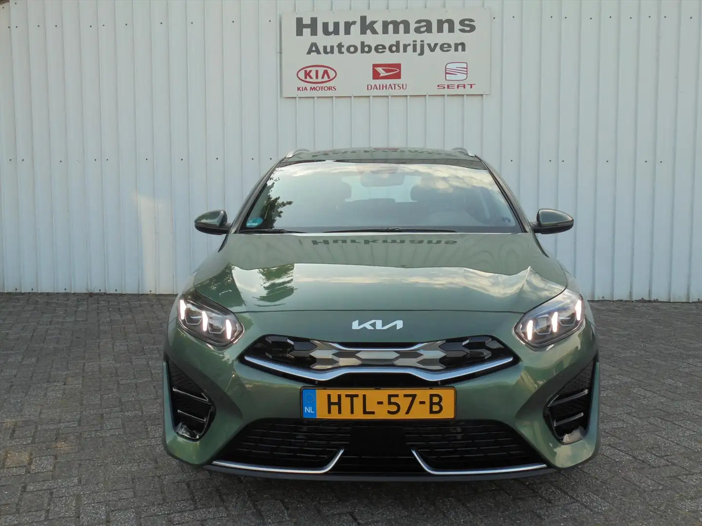 Kia Ceed SW / cee'd SW 1.6 GDi PLUGIN HYBRIDE DYNAMICPLUSLINE AUTOMAAT Groen - 2