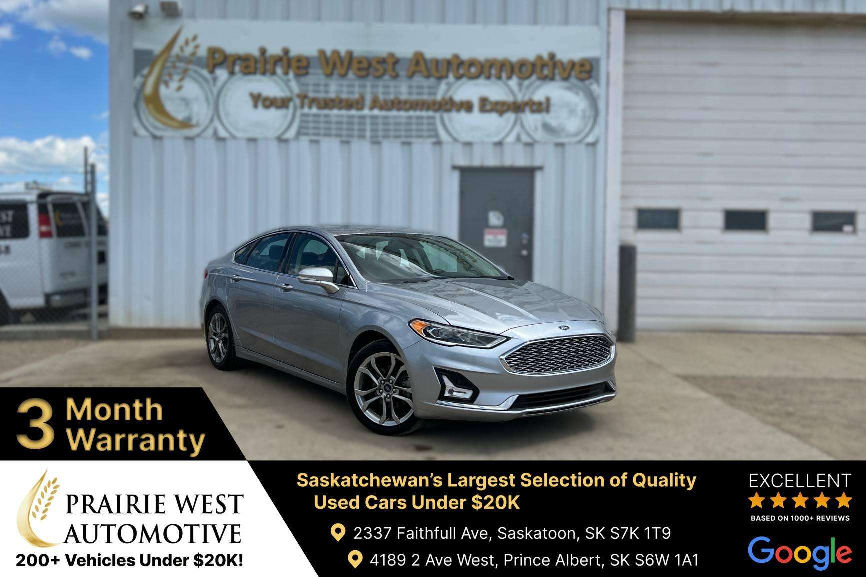 2020 Ford Fusion Titanium Hybrid | Command Start | Sunroof