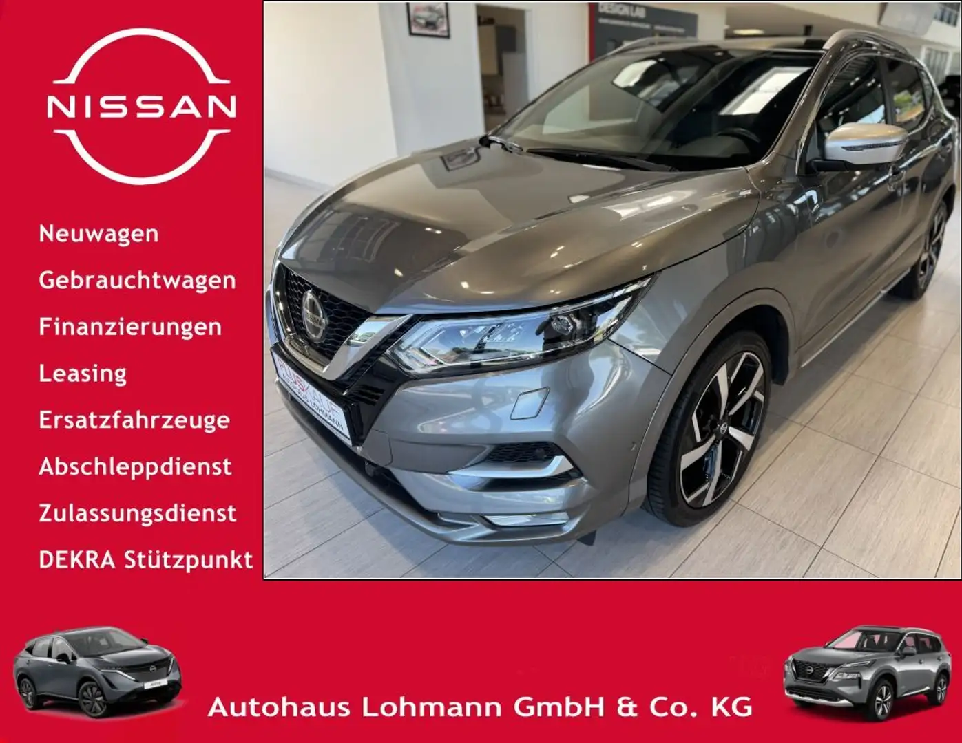 Nissan Qashqai 1.5 dCi DCT TEKNA+ Anhängerkupplung Grau - 1