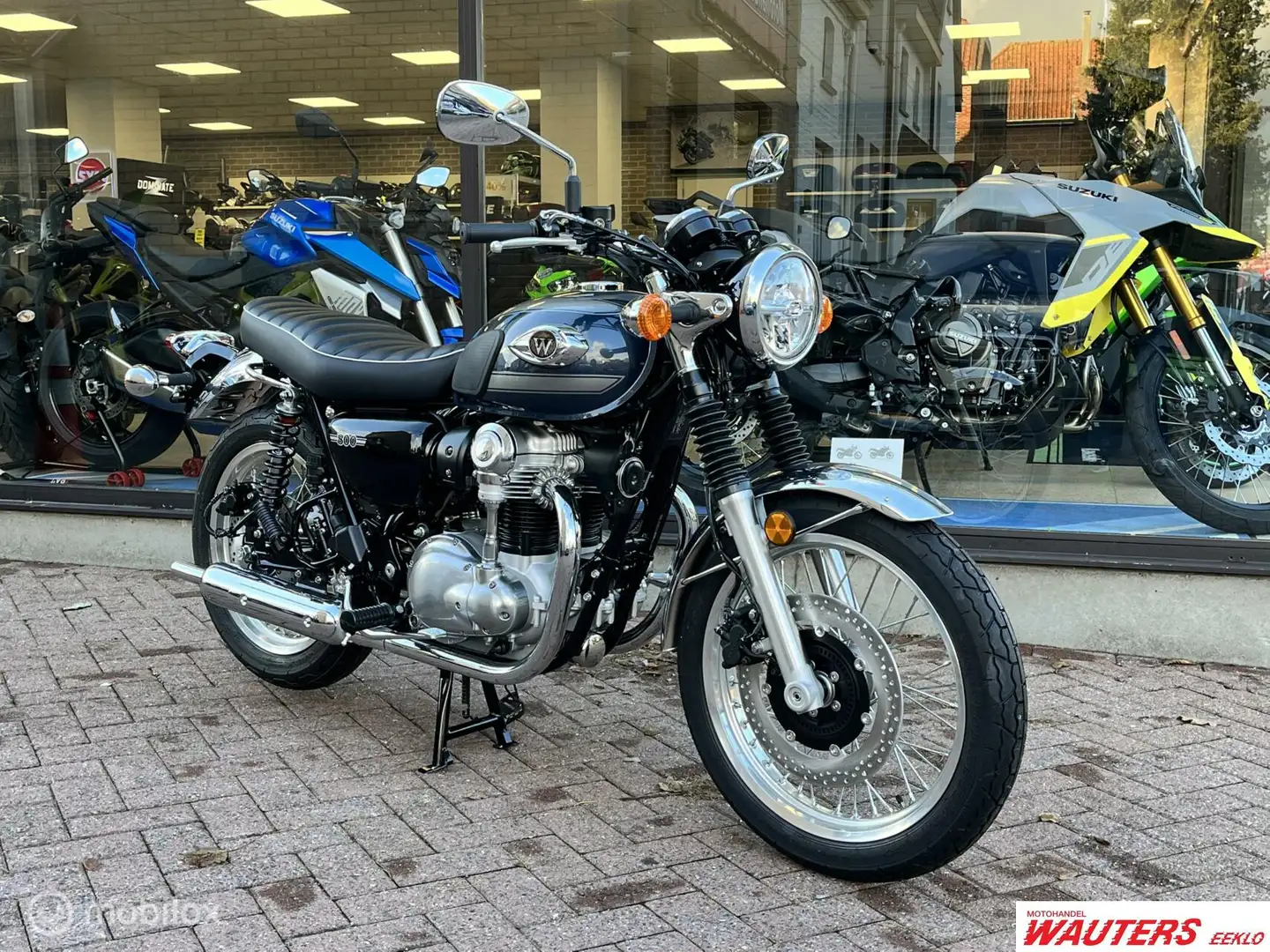 Kawasaki W 800 Niebieski - 1