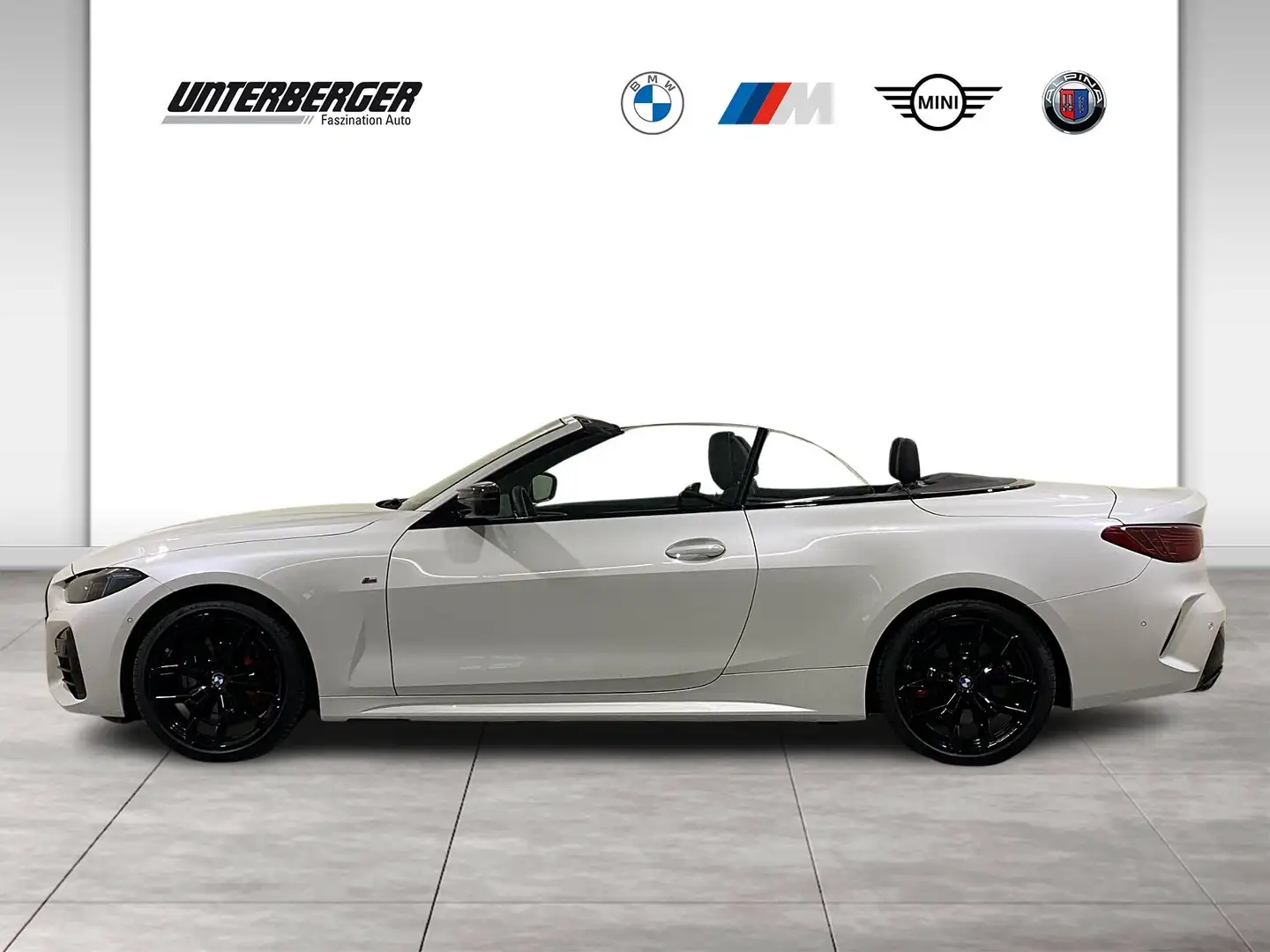 BMW 440 M440i xDrive Cabrio Facelift ACC DA+ PA+ 360° HK Blanc - 2