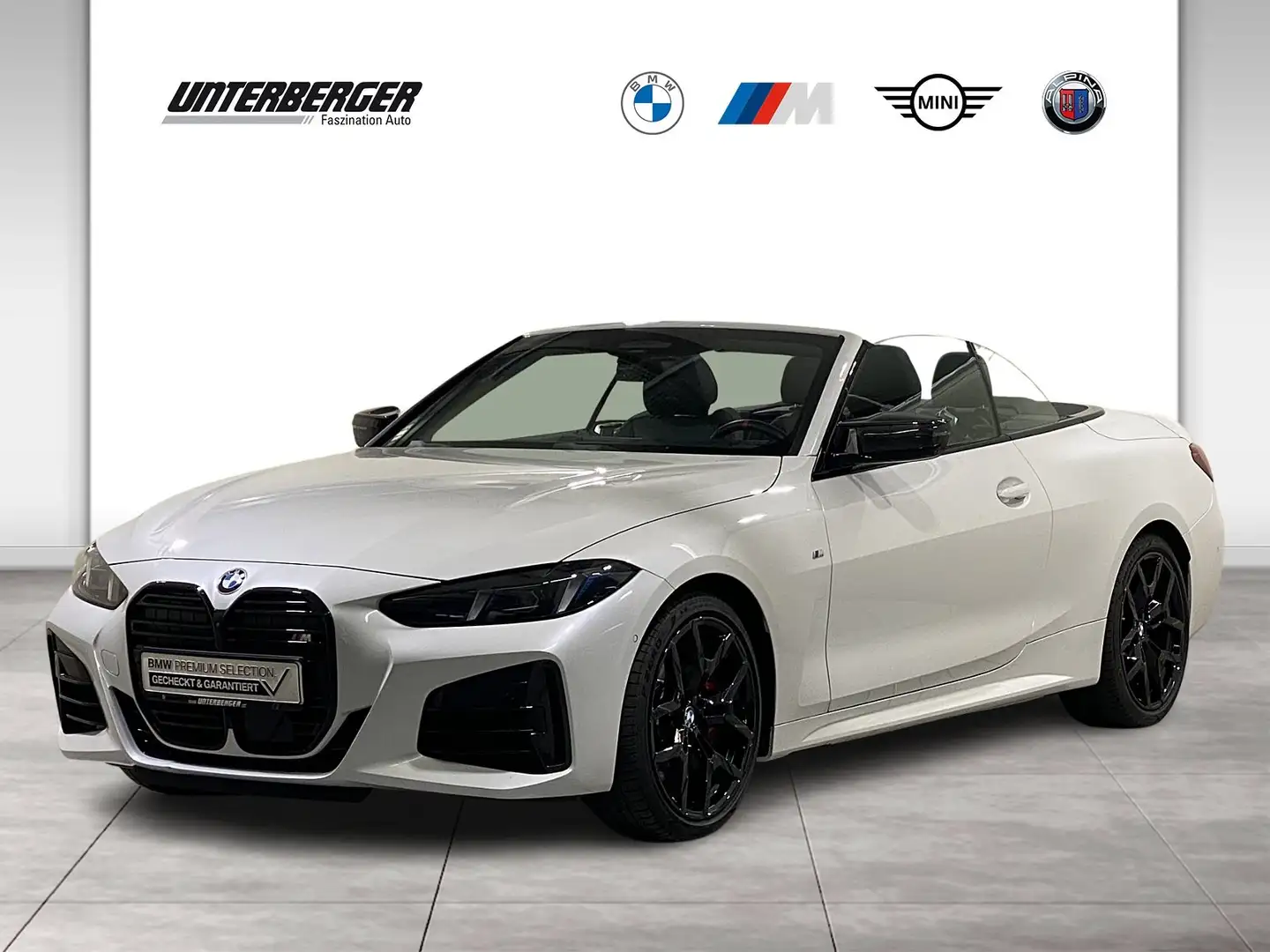 BMW 440 M440i xDrive Cabrio Facelift ACC DA+ PA+ 360° HK Blanc - 1