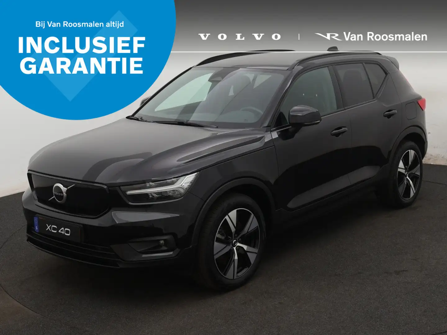 Volvo XC40 Recharge P8 AWD R-Design Zwart - 1