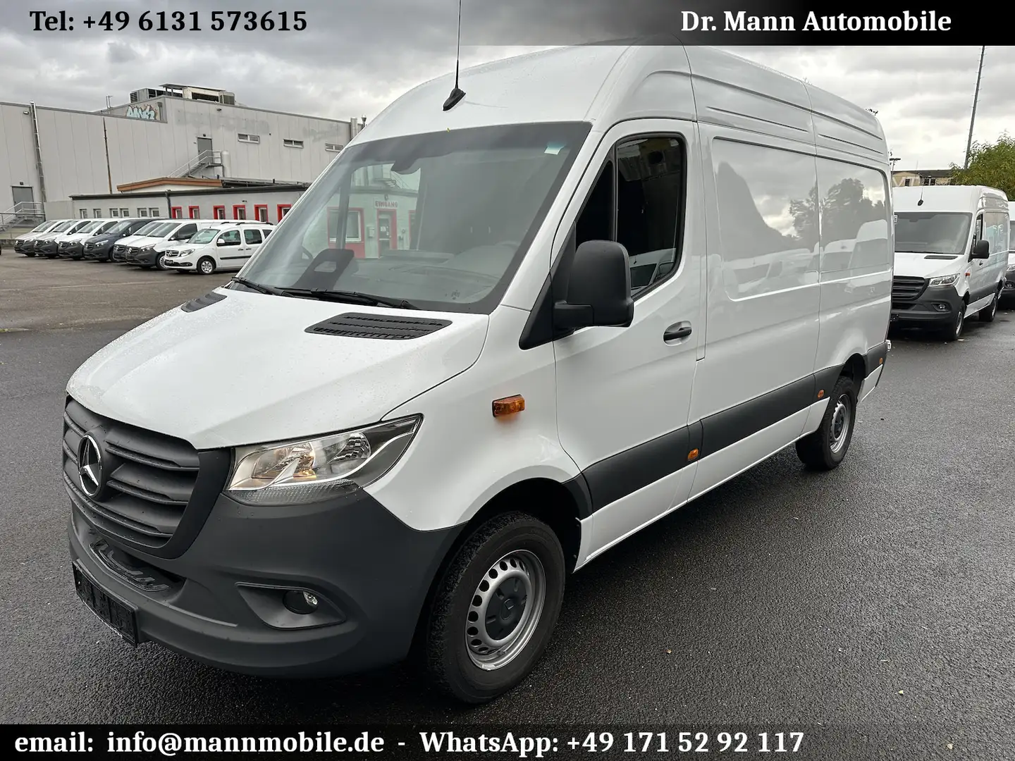 Mercedes-Benz Sprinter 317 CDI RWD L2 MOPF lang hoch Weiß - 1