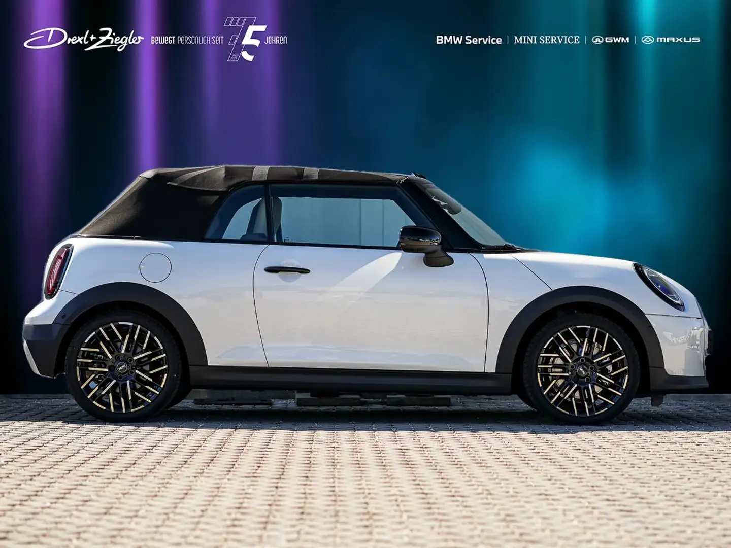 MINI Cooper S Cabrio Favoured Paket XL ACC NaviAR H&K Weiß - 2