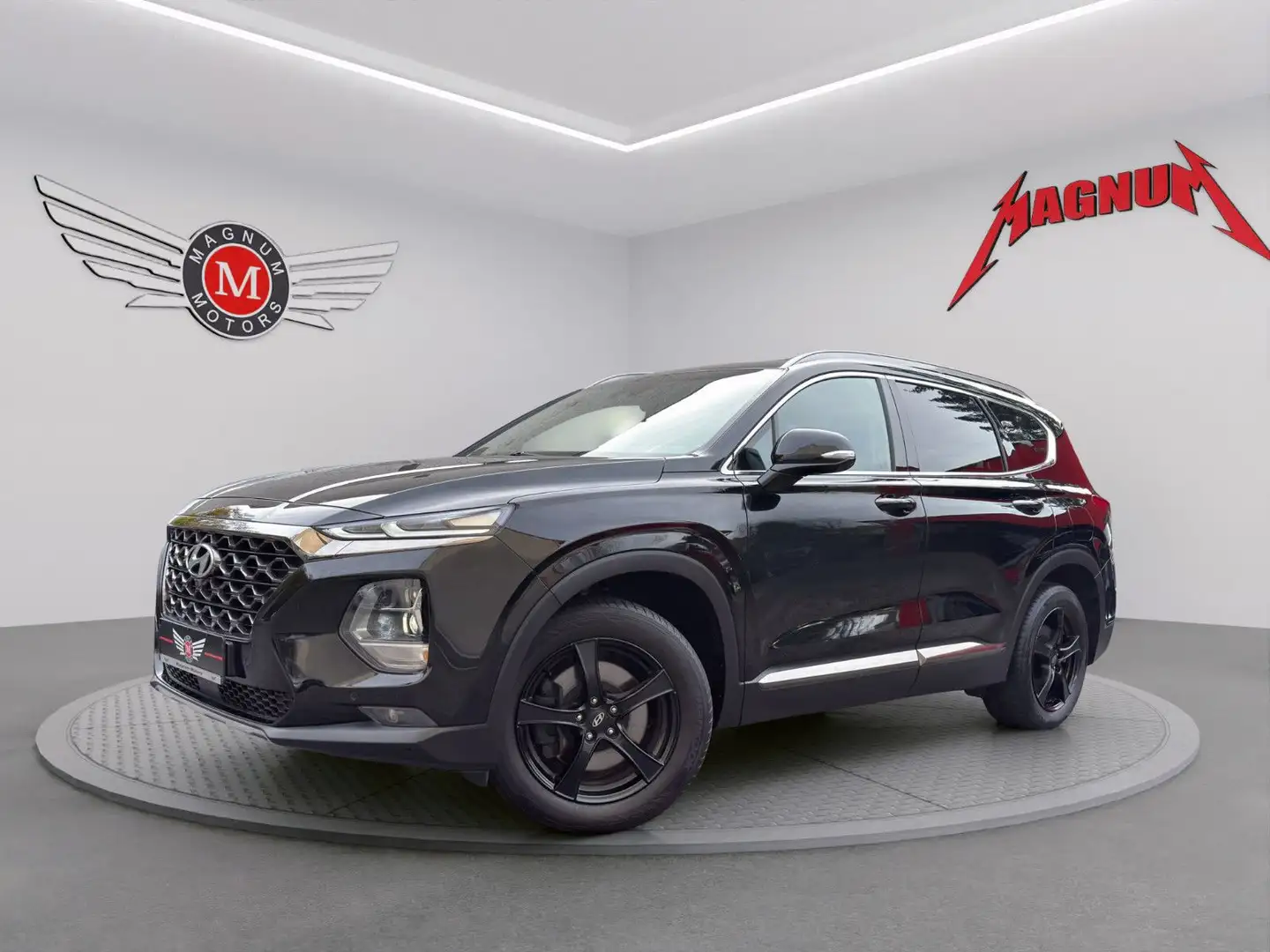 Hyundai SANTA FE 2.2 CRDi PREMIUM *Aut.*Navi*Leder*AHK* Schwarz - 2