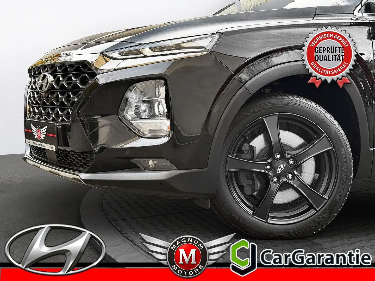 Hyundai SANTA FE 2.2 CRDi PREMIUM *Aut.*Navi*Leder*AHK* Schwarz - 1