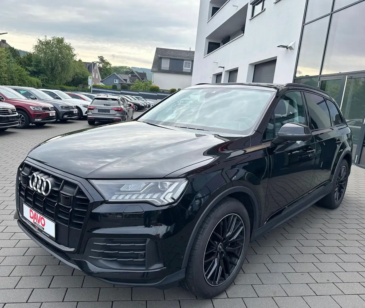 Audi Q7 50 TDI quattro S line Black/HeadUp/TV/Matrix Noir - 2