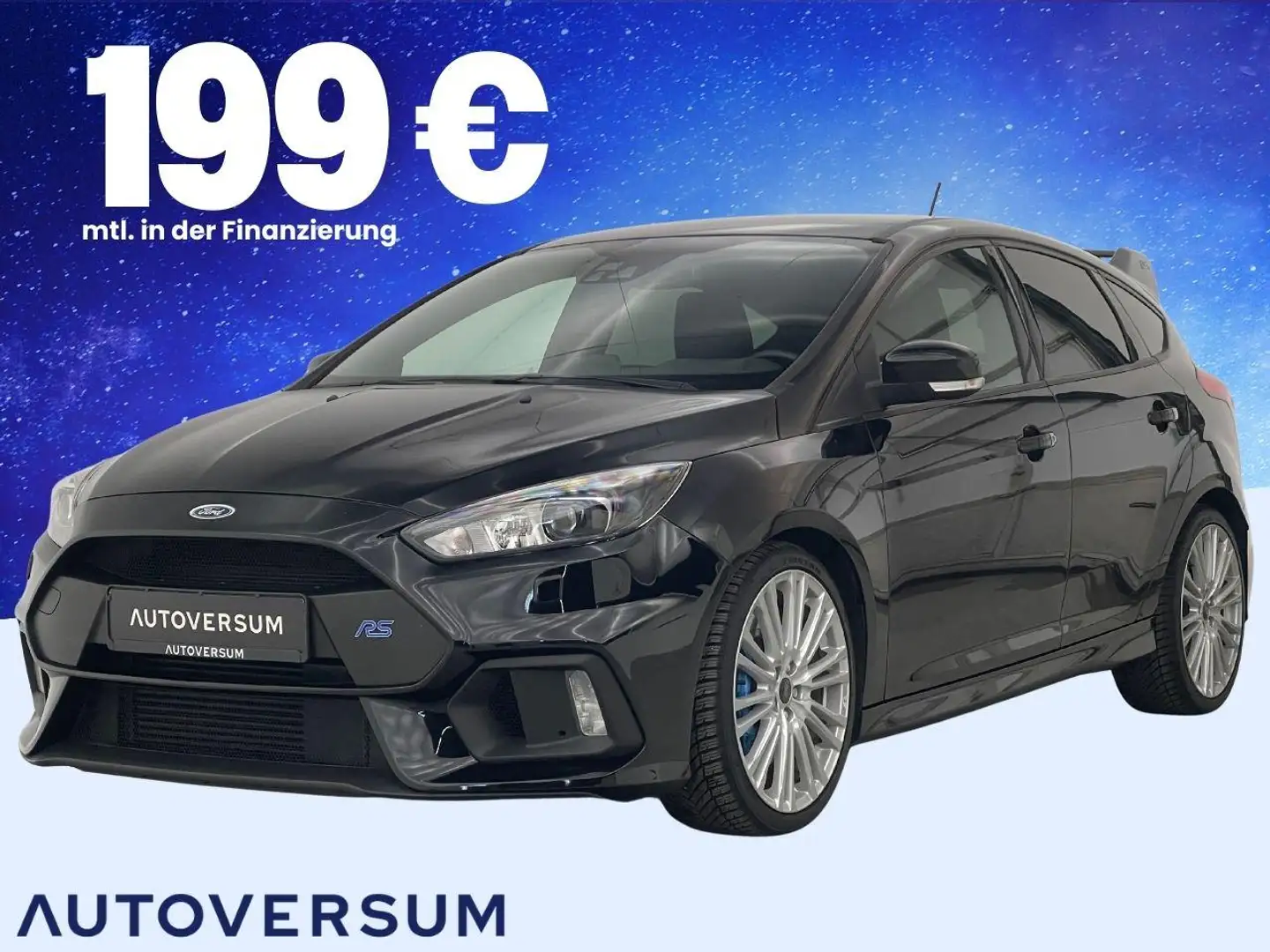Ford Focus RS *BiXEN*CARPLAY*KAM*PARK*SHZ*LHZ*KEY* Schwarz - 1