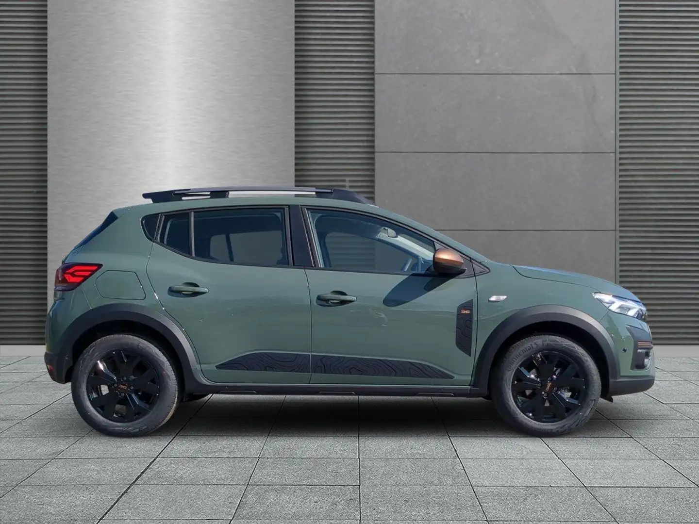 Dacia Sandero Stepway Extreme+SHZ+Navi+Klimaauto  TCe 90 CVT ... Grün - 2